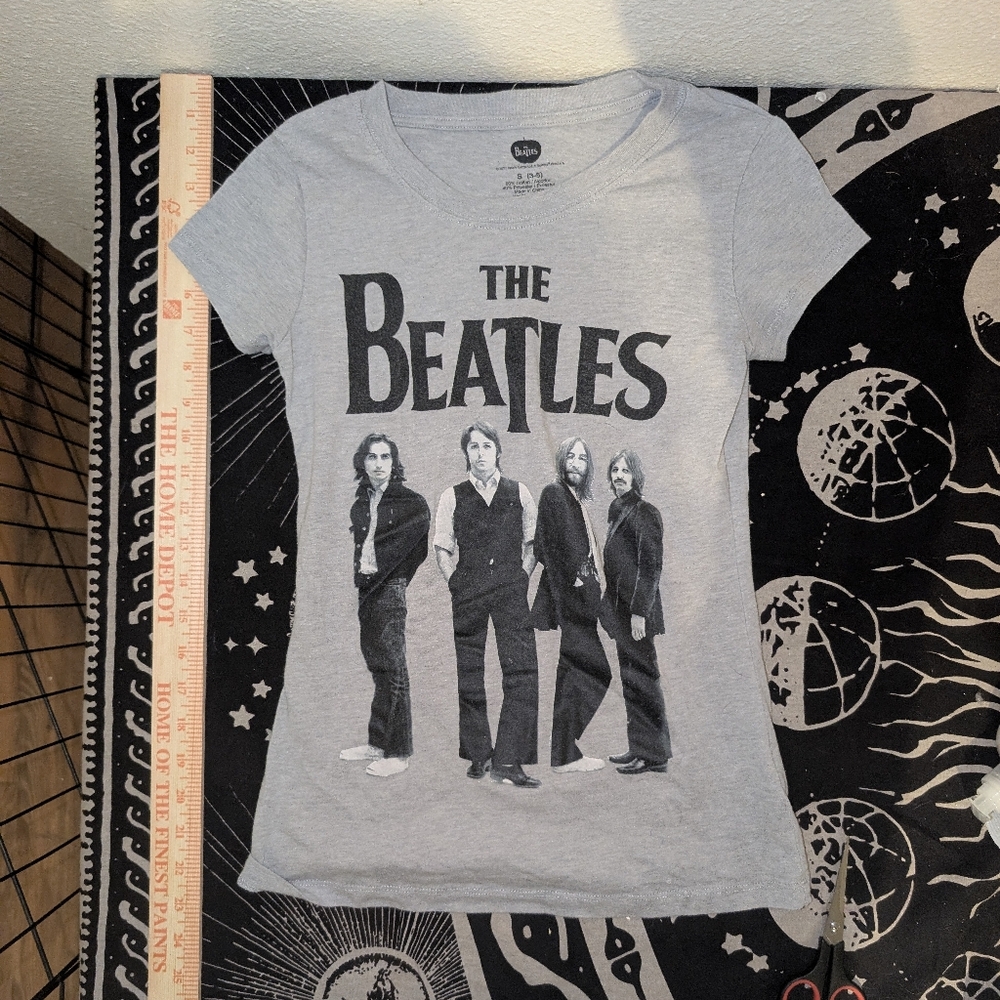 The Beatles Women's T-Shirt in Gray